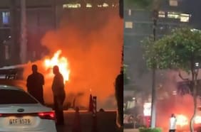 Registran una enorme explosión en el centro financiero de Guayaquil en Ecuador