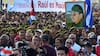 Miles de personas salen a la calle en La Habana para protestar contra la imputación en EE.UU. de Raúl Castro