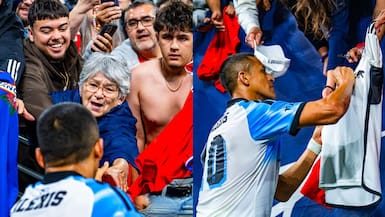 Vancouver se suma a la euforia de Montreal: el emotivo encuentro de Alexis Sánchez con veterana fanática chilena