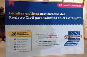 28 certificados del Registro Civil se podrán legalizar en línea para presentar en el extranjero: conoce acá cuáles y cómo hacer el trámite