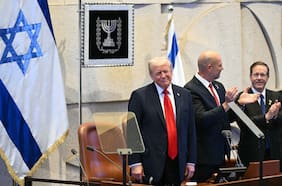 Trump anuncia que “la guerra se acabó” frente a la Knesset en Tel Aviv