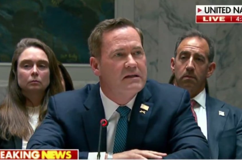 Embajador de Estados Unidos ante la ONU, Mike Waltz, férreo opositor de la candidatura de Bachelet.