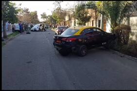 Persecución en San Joaquín termina con un detenido: trató de atropellar a carabineros y colisionó a tres vehículos en su huida