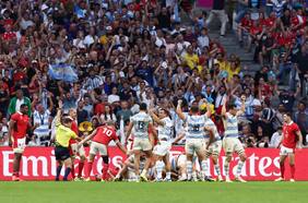 Mundial de Rugby: los Pumas vencen a Gales en un partidazo y alcanzan la tercera semifinal de su historia