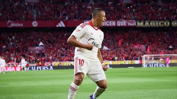 “Su veteranía y jerarquía le ayudó”: medios españoles aplauden la actuación de Alexis Sánchez que le da aire al Sevilla