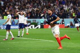 Olivier Giroud festeja la clasificación de Francia a semifinales: “Tuvimos un juego sólido; sabíamos del potencial de esta generación inglesa”
