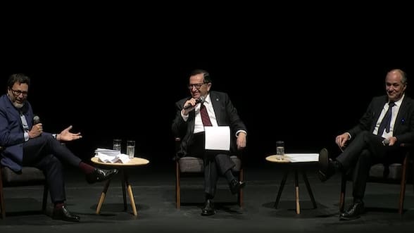 Las visiones de Hinzpeter y Nazer sobre el rol del sector privado en la crisis de seguridad