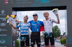 Diego Moya se impone en el Ironman 70.3 de Valdivia y Bárbara Riveros también entra al podio