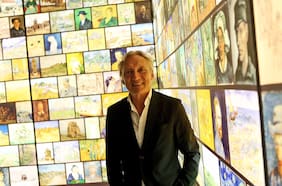 “El arte de Van Gogh es popular porque es sobre la vida cotidiana”: sobrino bisnieto del afamado pintor inaugura muestra inmersiva en Chile
