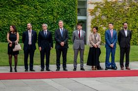 El primer día del Ministro Grau en la gira presidencial en Europa