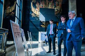 Cancillería dona al Museo de la Memoria material de prensa de más de 40 países sobre el golpe de Estado