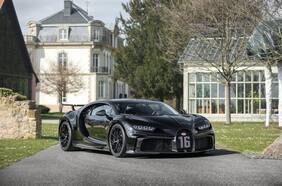 El Bugatti Chiron Nº 300 sale de Molsheim