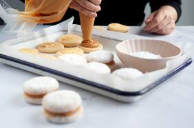 Empolvados con manjar