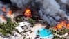 Una persona murió y más de 1.700 fueron evacuadas tras incendio que consumió un complejo turístico en República Dominicana