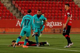 Enrique Setién: “Estoy muy satisfecho con el rendimiento de Arturo Vidal”