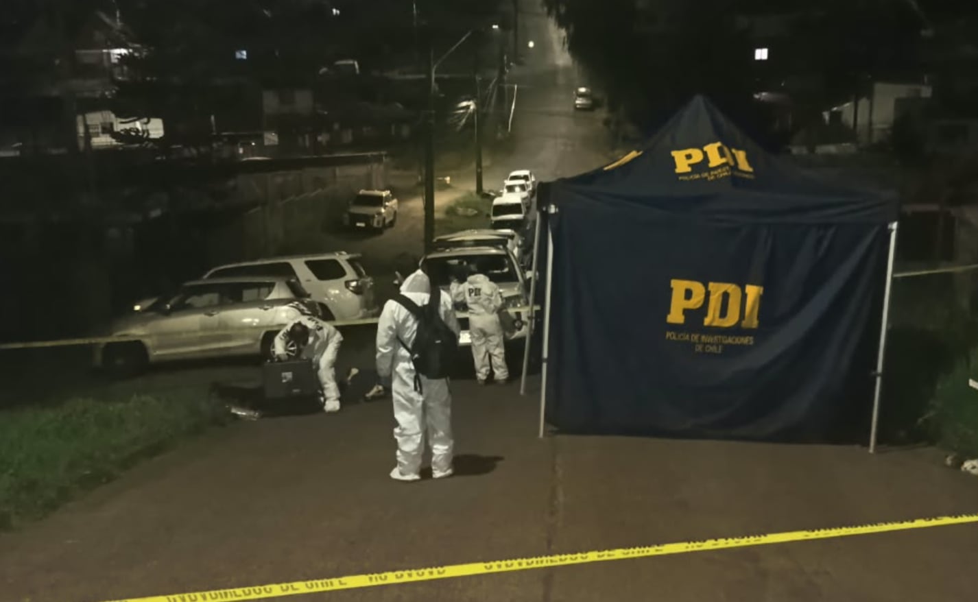 Fallece hombre baleado en plena vía pública en Temuco: tenía antecedentes policiales
