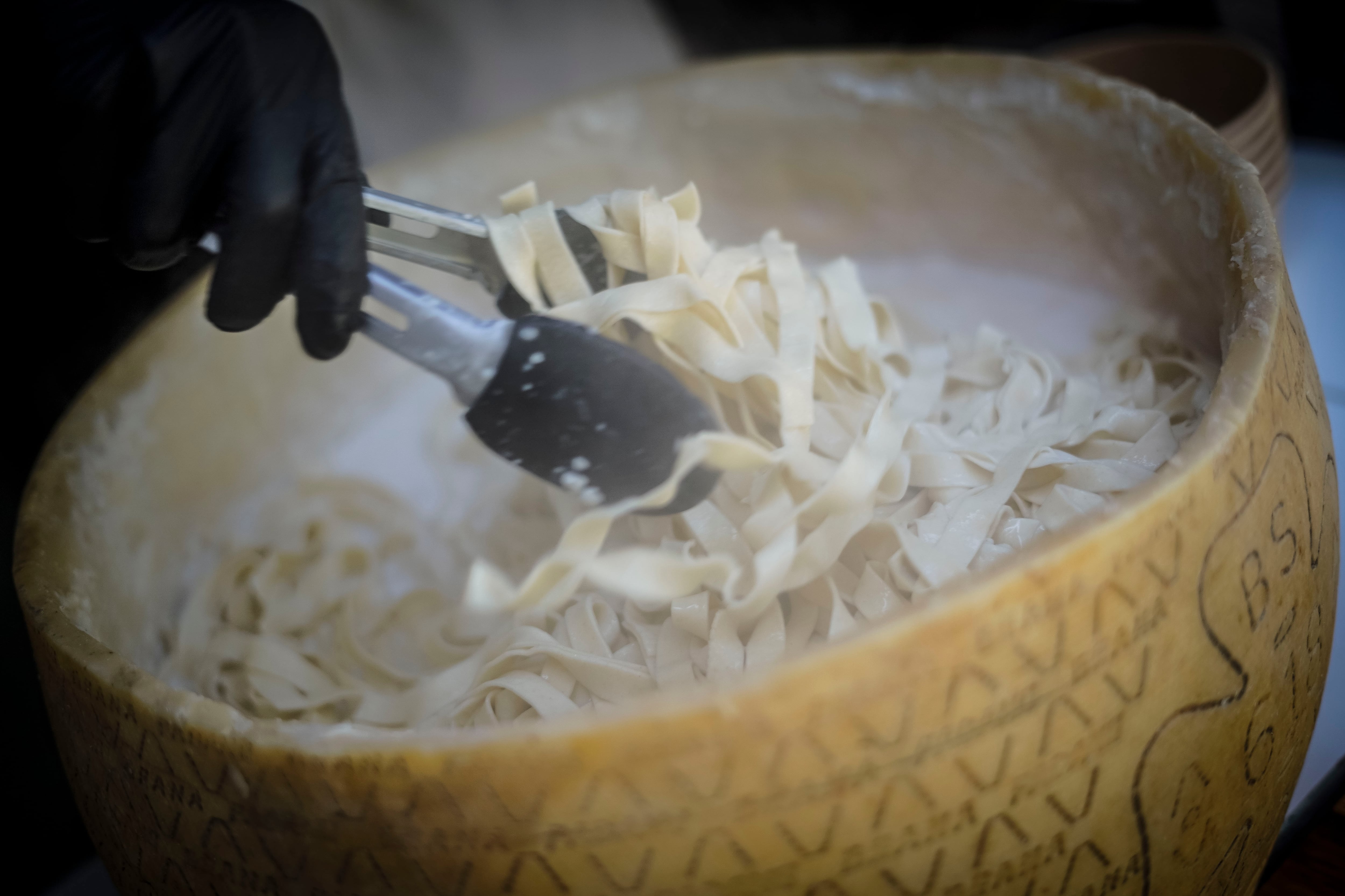 La pasta y el queso, un solo corazón. Foto: Mario Tellez.