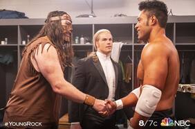 Stone Cold, Mankind, HHH y The Undertaker se dan cita en esas fotos de la serie Young Rock