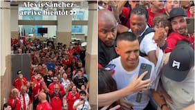 “Déjenlo pasar”: la locura por Alexis Sánchez en sus primeras horas en Montreal