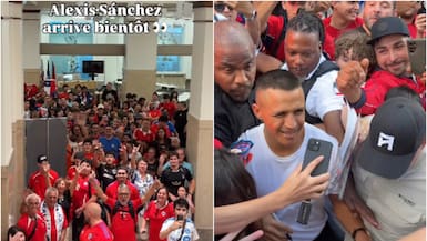 “Déjenlo pasar”: la locura por Alexis Sánchez en sus primeras horas en Montreal