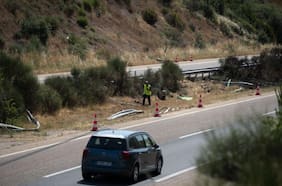 Imágenes sensibles: Así quedó el auto de Diogo Jota tras el accidente que causó su muerte