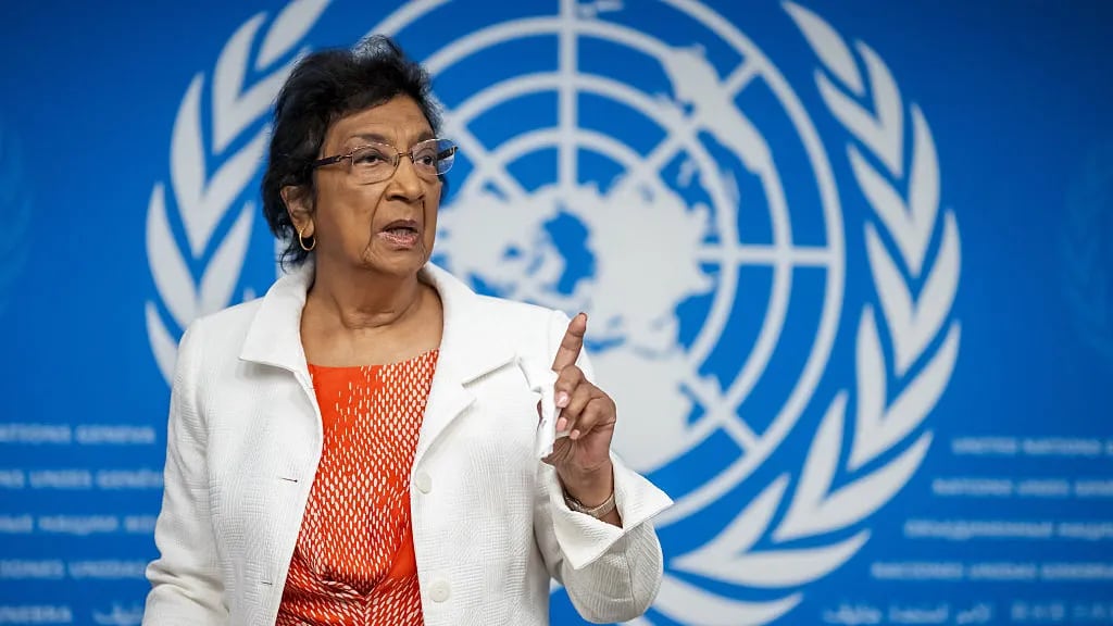 Navi Pillay, jurista sudafricana galardonada con el Premio Nobel de la Paz 2026.