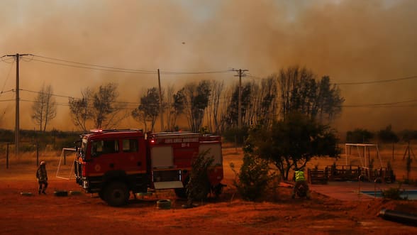 El despliegue de Bomberos en la zona centro sur: 8.416 efectivos y 1.103 carros