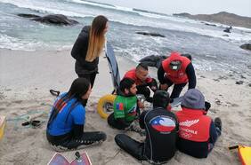 La selección Chilena de parasurf continúa su preparación para el Mundial de Estados Unidos