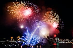 Fuegos artificiales: cuáles son las ciudades donde habrá show pirotécnico para el Año Nuevo 2024