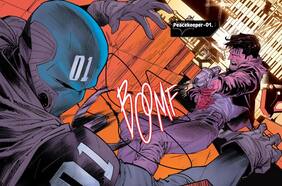 DC reveló la identidad de Peacekeeper-01, el líder del Magistrado que persiguió a Bruce Wayne en Future State