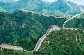 Destruyen seis metros de la Gran Muralla china para transportar residuos de una mina ilegal