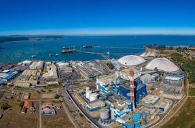 Enel retoma operaciones en central termoléctrica Bocamina 2 tras fin de huelga de trabajadores