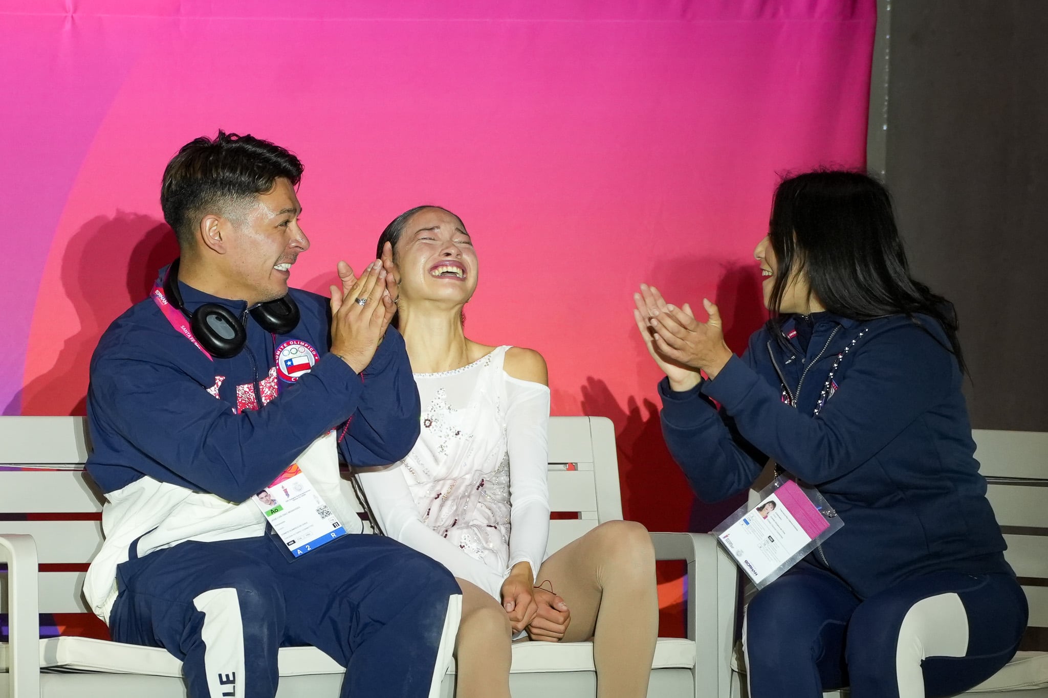 “Tenía patines de juguete; la llevaba a estacionamientos a practicar”: Josefa Ramos, la chilena de oro con apenas 15 años