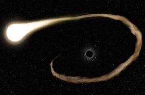 Terrorífico: video muestra cómo telescopio Hubble capta un agujero negro “tragándose” una estrella