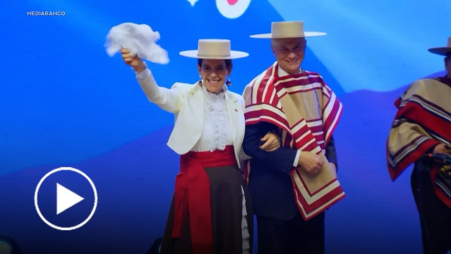 Así fue el pie de cueca del Presidente Kast