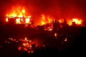 A 4 años de cárcel es condenado autor del megaincendio en Viña del Mar de 2022