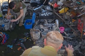 Detienen en la RM a sujeto por receptación e incautación de máquina estampadora de números de chasis y motor