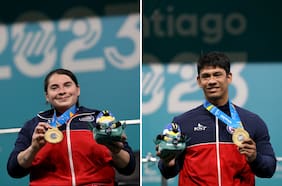 Los oros llegan con récords panamericanos: Camila Campos y Jorge Carinao se lucen en el para powerlifting