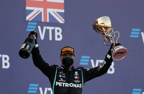 Bottas se queda con el Gran Premio de Rusia