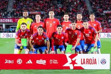 Revisa el once de la Roja para enfrentar a Perú