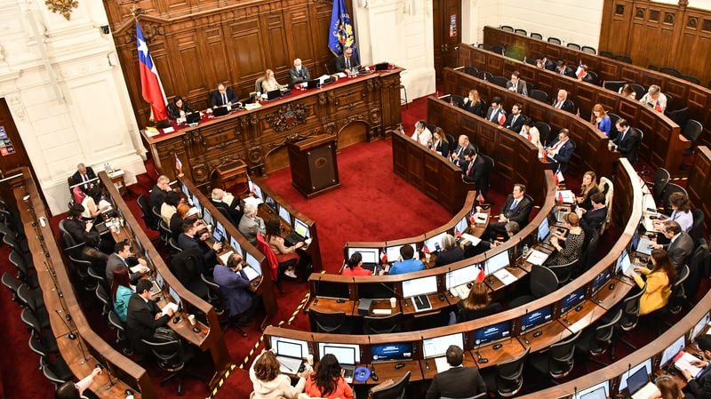 En su sesión 36 del pleno, el Consejo Constitucional vota la totalidad del texto de nueva propuesta de Constitución. La sesión fue realizada en la sala de sesiones de la Cámara de Diputados, sede Santiago.