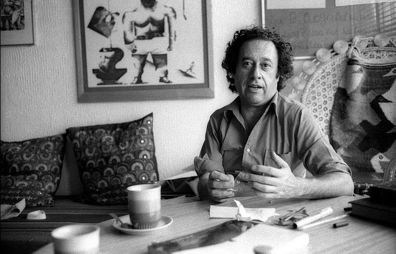 Enrique Lihn en 1983 por Marcelo Montecino