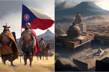 Cómo se vería Chile si los españoles no hubieran llegado hace 500 años, según la Inteligencia Artificial