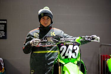 Hardy Muñoz se alista para su regreso al Pro Motocross: “Lo vamos a dar todo”