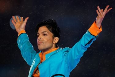 FILE PHOTO: Prince performs during the halftime show of the NFL's Super Bowl XLI football game in Miami
