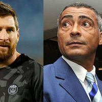 Romario pone a Argentina de cabeza y se escoge por sobre el astro transandino: “Soy mejor que Messi”