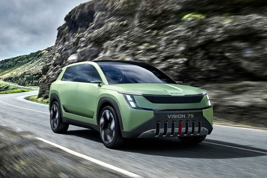 The Skoda Vision 7S discovers the new identity of the Czech manufacturer