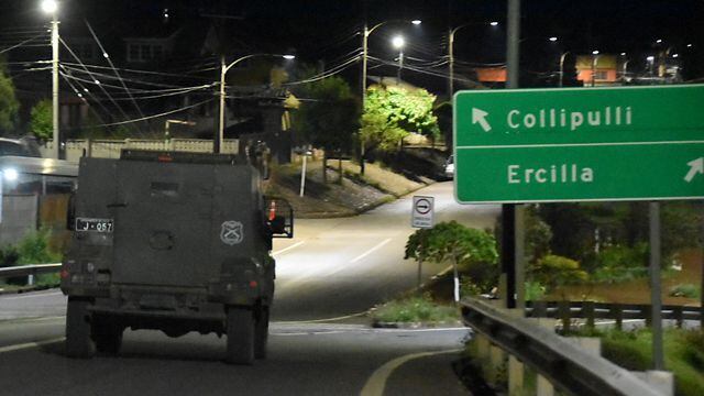TEMUCO: Cortan acceso a Ercilla durante la noche