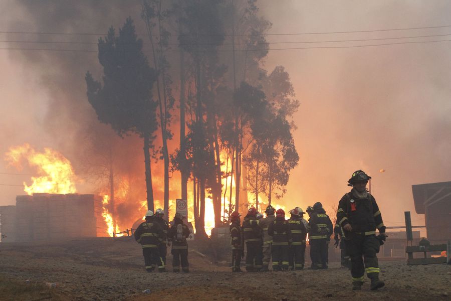 SAN RAMON Incendio descontrlolado en forestal Mallorca