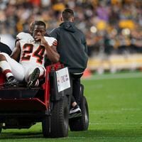La brutal lesión que sufrió jugador de los Cleveland Browns en la NFL